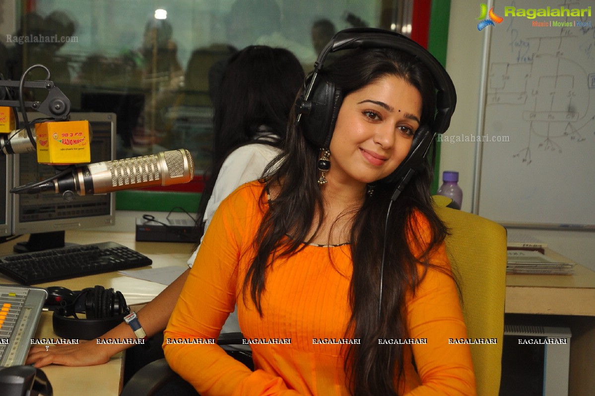 Charmme at Radio Mirchi for Prema Oka Maikam Audio Release, Photo Gallery