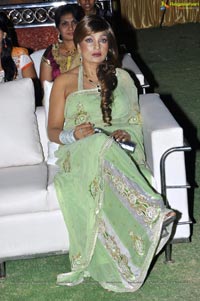 Ramya Sree in Sleeveless Saree Blouse