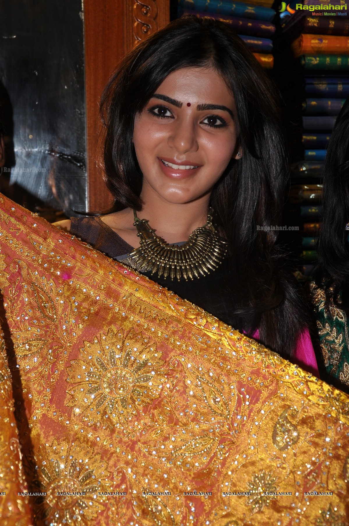 Samantha at Anutex Launch at AS Rao Nagar, Hyderabad