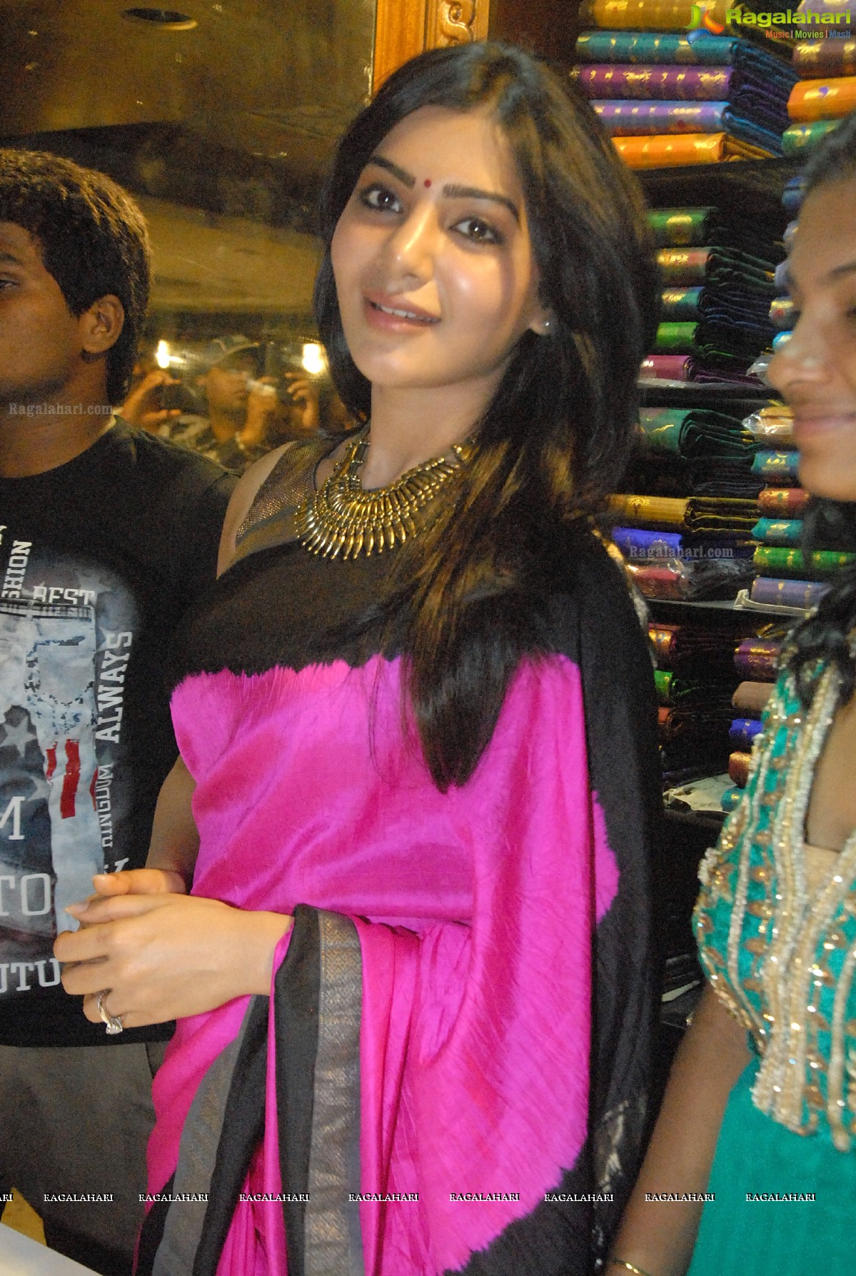 Samantha at Anutex Launch at AS Rao Nagar, Hyderabad