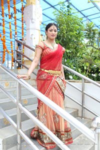 Haripriya in Half Saree