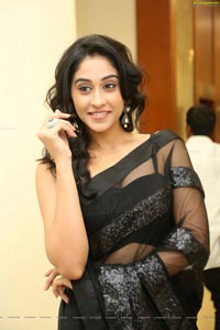 Regina in Hot Black Saree