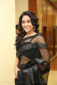 Regina in Hot Black Saree