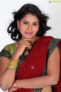 Tanusha Swathi in Half Saree