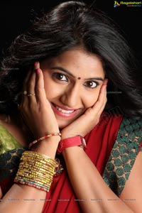 Tanusha Swathi in Half Saree