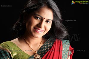 Tanusha Swathi in Half Saree