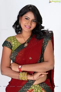 Tanusha Swathi in Half Saree