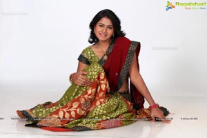 Tanusha Swathi in Half Saree