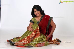 Tanusha Swathi in Half Saree