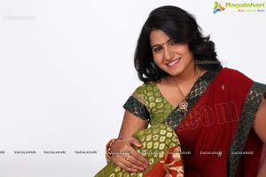 Tanusha Swathi in Half Saree