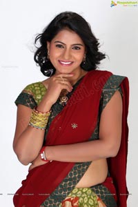 Tanusha Swathi in Half Saree