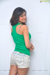 Shilpi Sharma in Green Dress