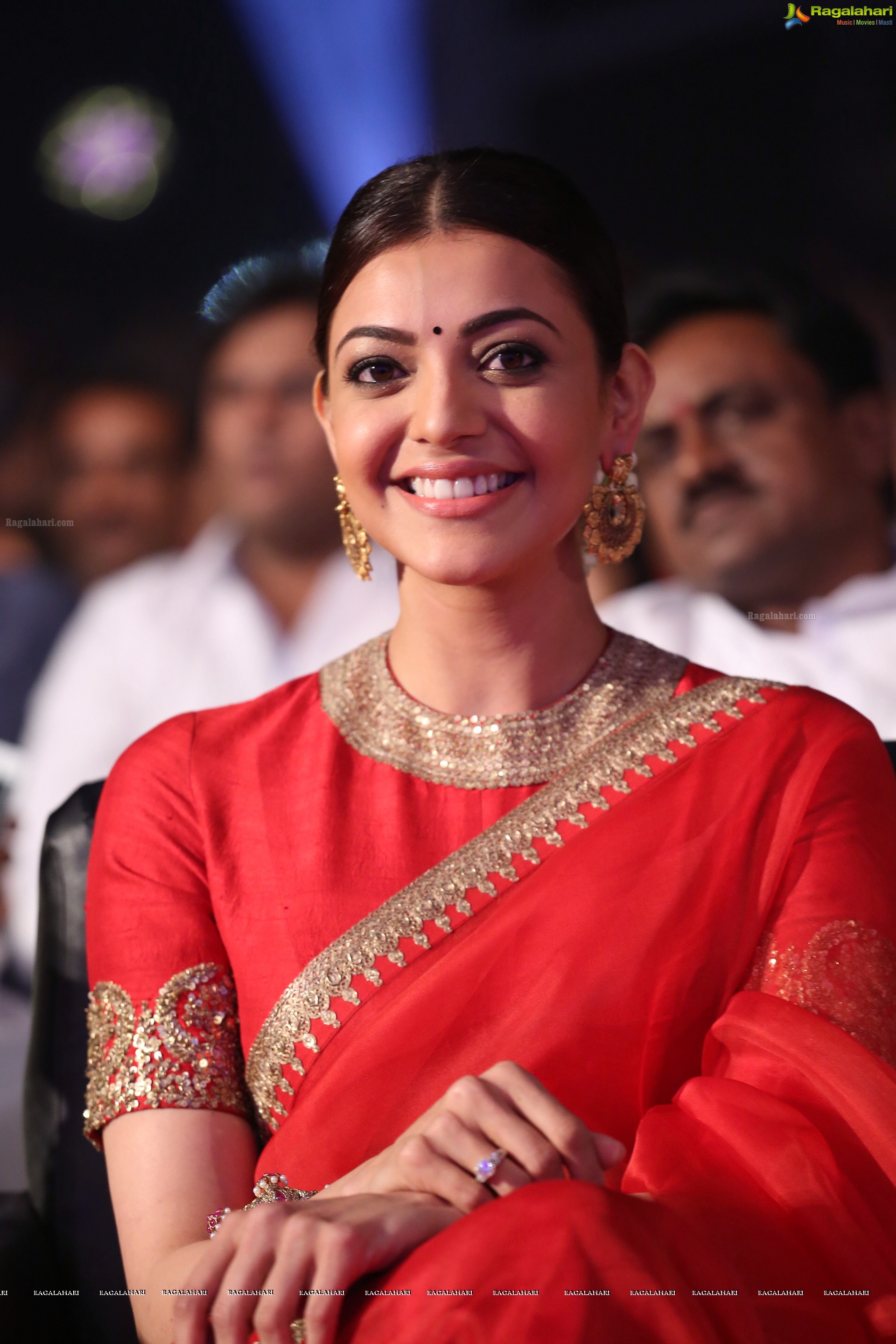 Kajal Aggarwal at Brahmotsavam Audio Release - HD Gallery, Images