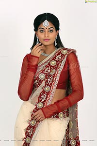 Sharon Fernandes in Saree