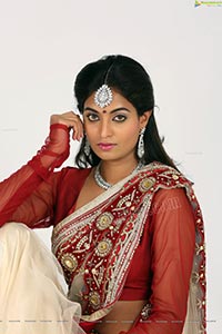 Sharon Fernandes in Saree