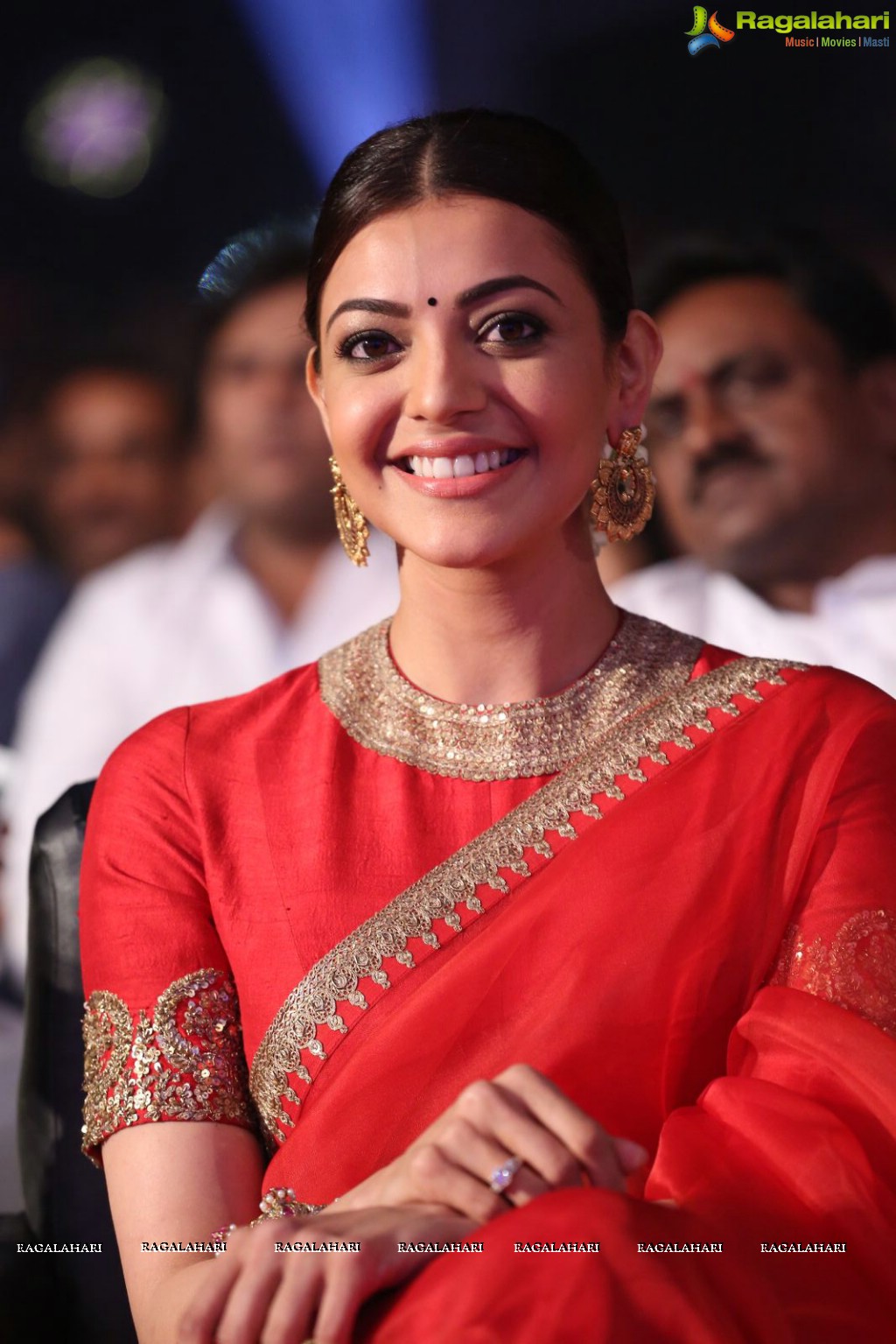 Kajal Aggarwal at Brahmotsavam Audio Release