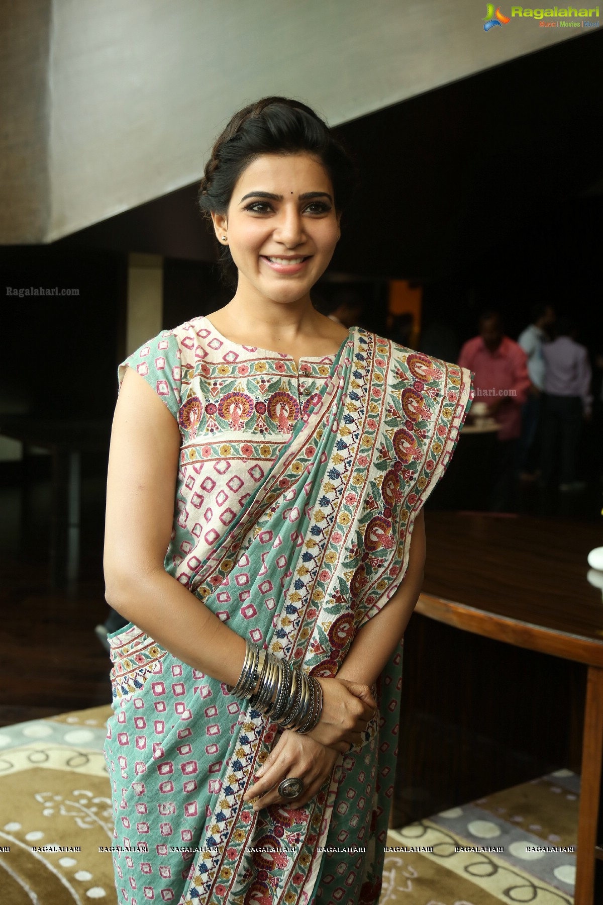 Samantha at Brahmotsavam Movie Promotions