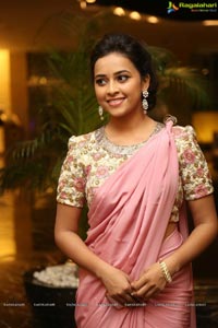 Sri Divya in Saree