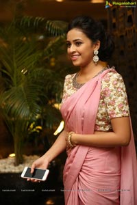 Sri Divya in Saree