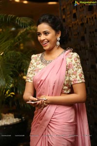 Sri Divya in Saree