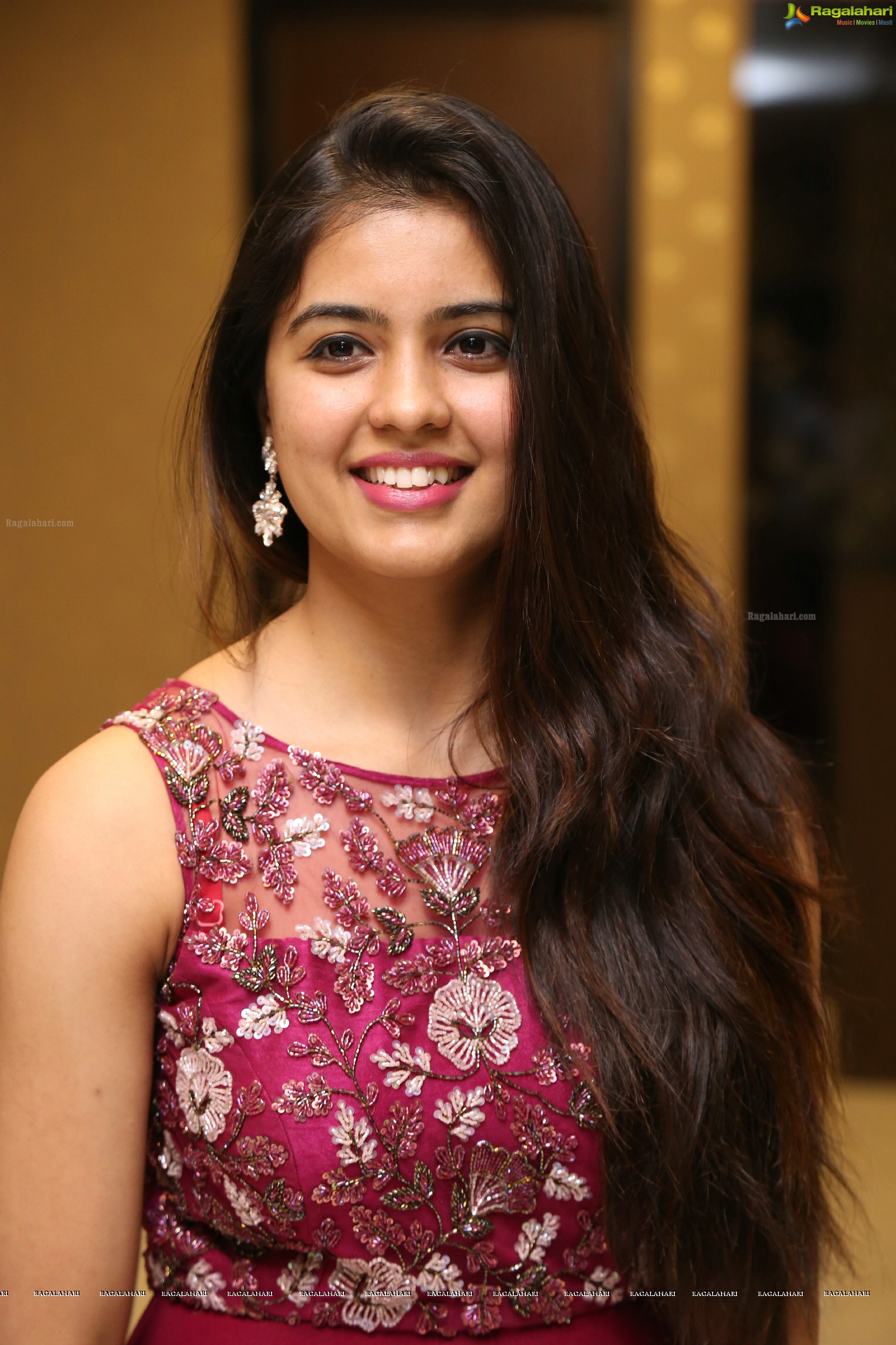 Amritha Aiyer at Kaasi Pre-Release Event (High Definition)