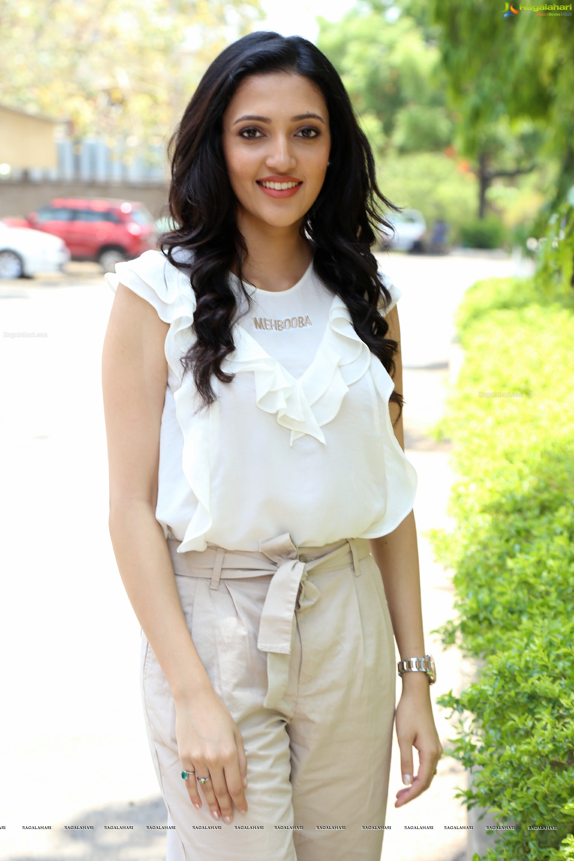 Neha Shetty at Mehbooba Thank You Meet (High Definition)