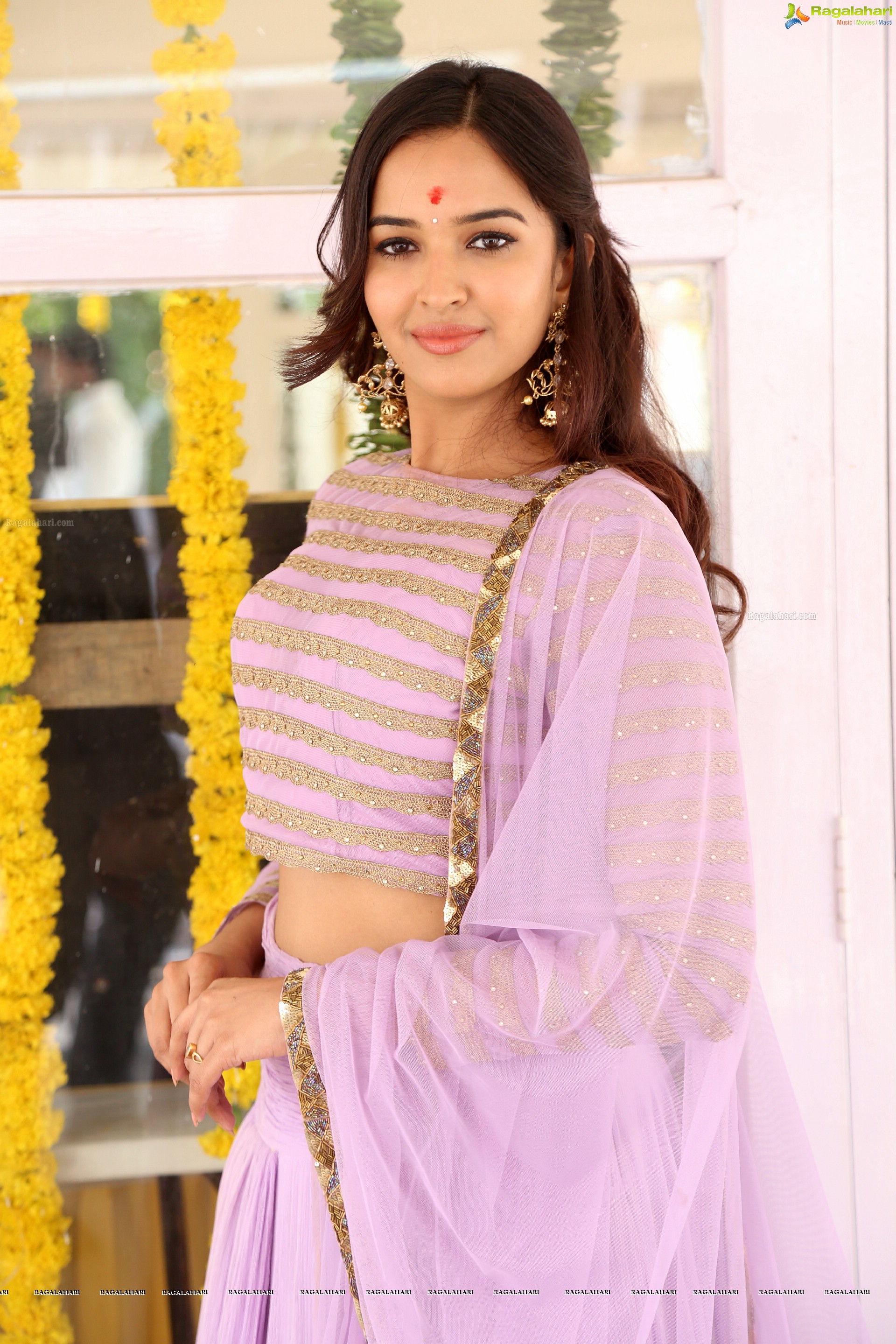 Pujita Ponnada at Where is Venkata Lakshmi Muhurat (High Definition)