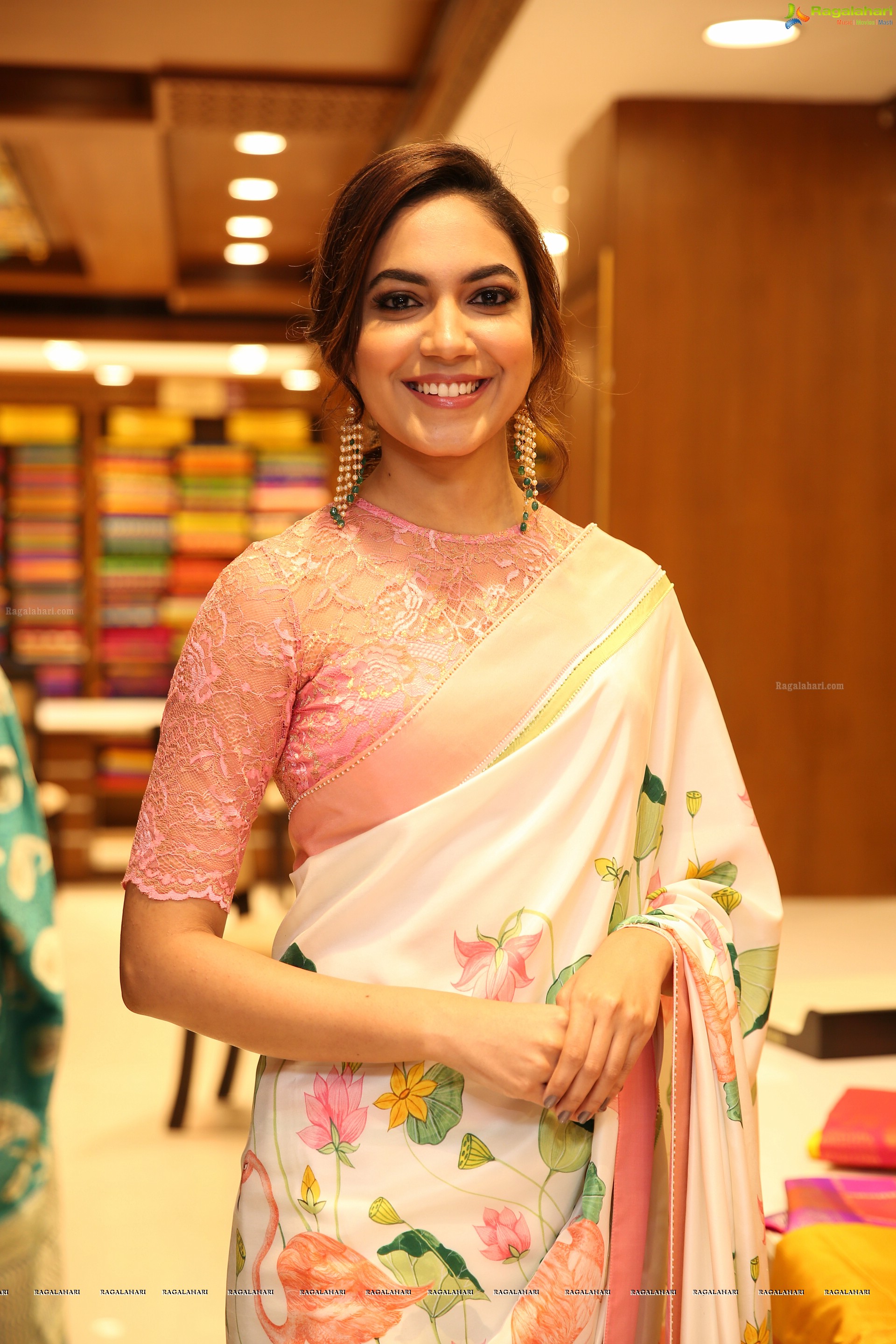 Ritu Varma at Chennai Silks Launch (High Definition)