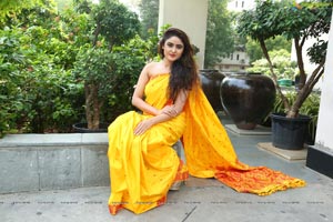 Sony Charishta Yellow Saree