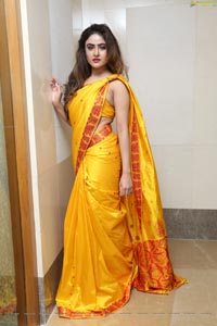 Sony Charishta Yellow Saree