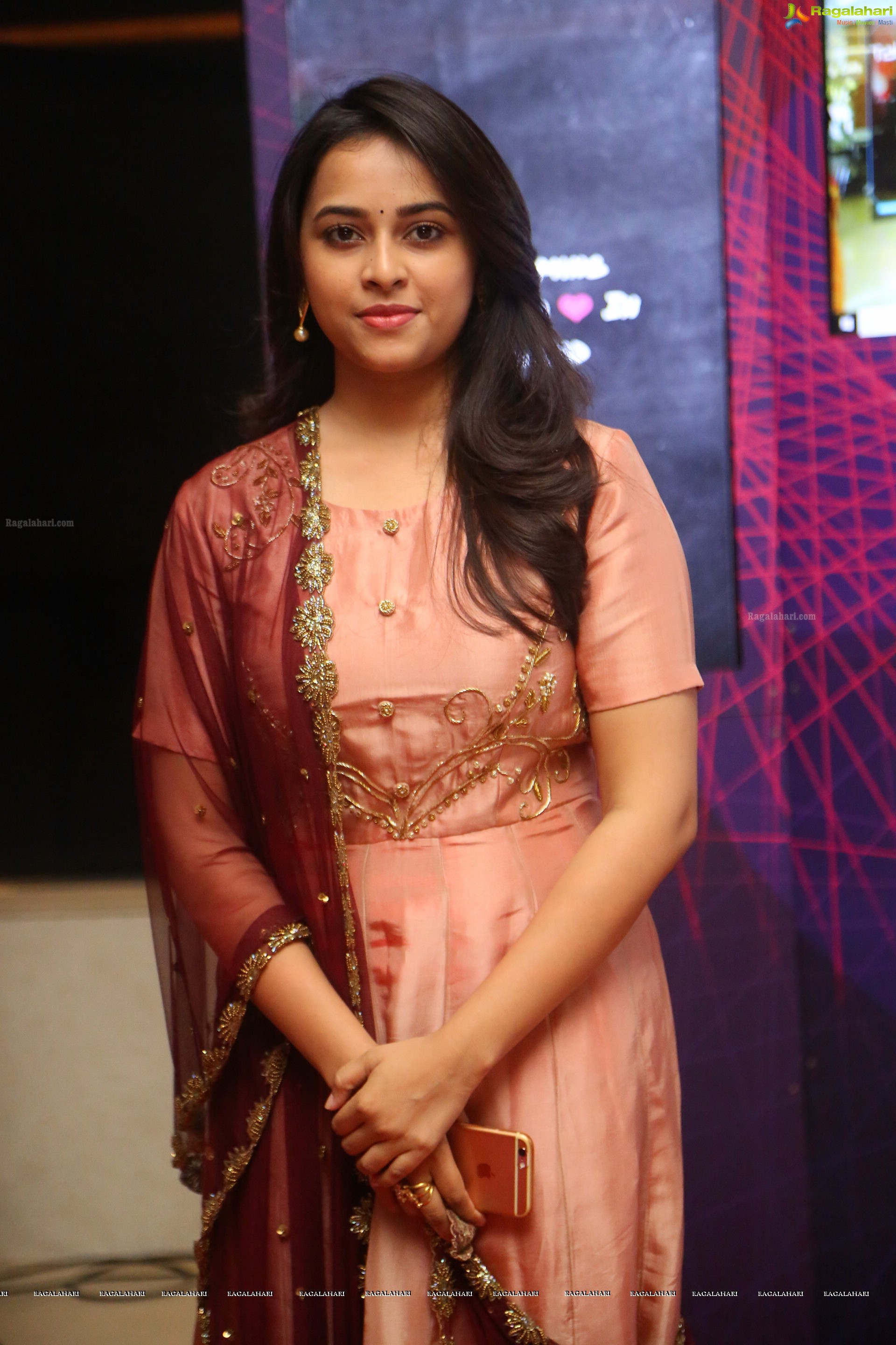 Sri Divya at Abhimanyudu Premiere Show (High Definition)