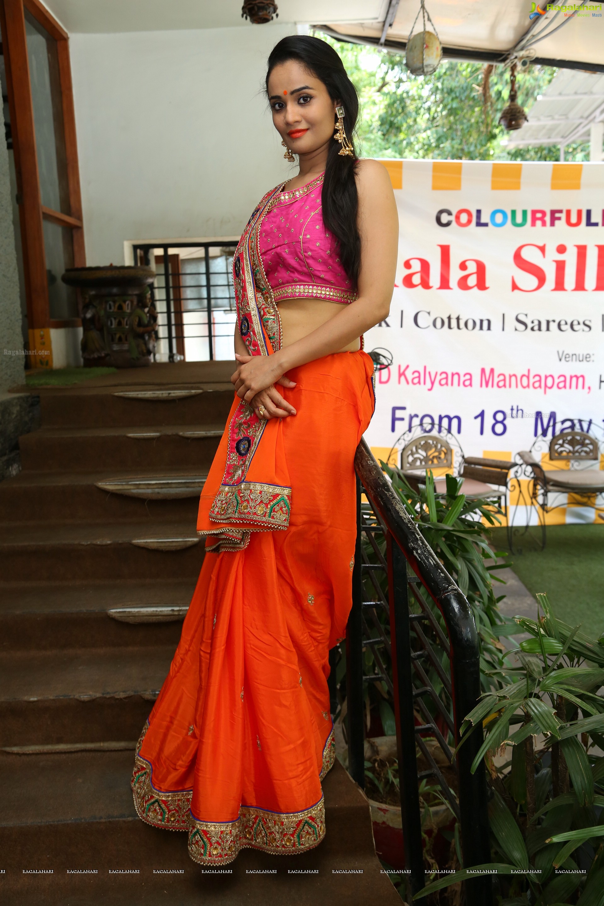 Usha at Kala Silk Expo Curtain Raiser (High Definition)