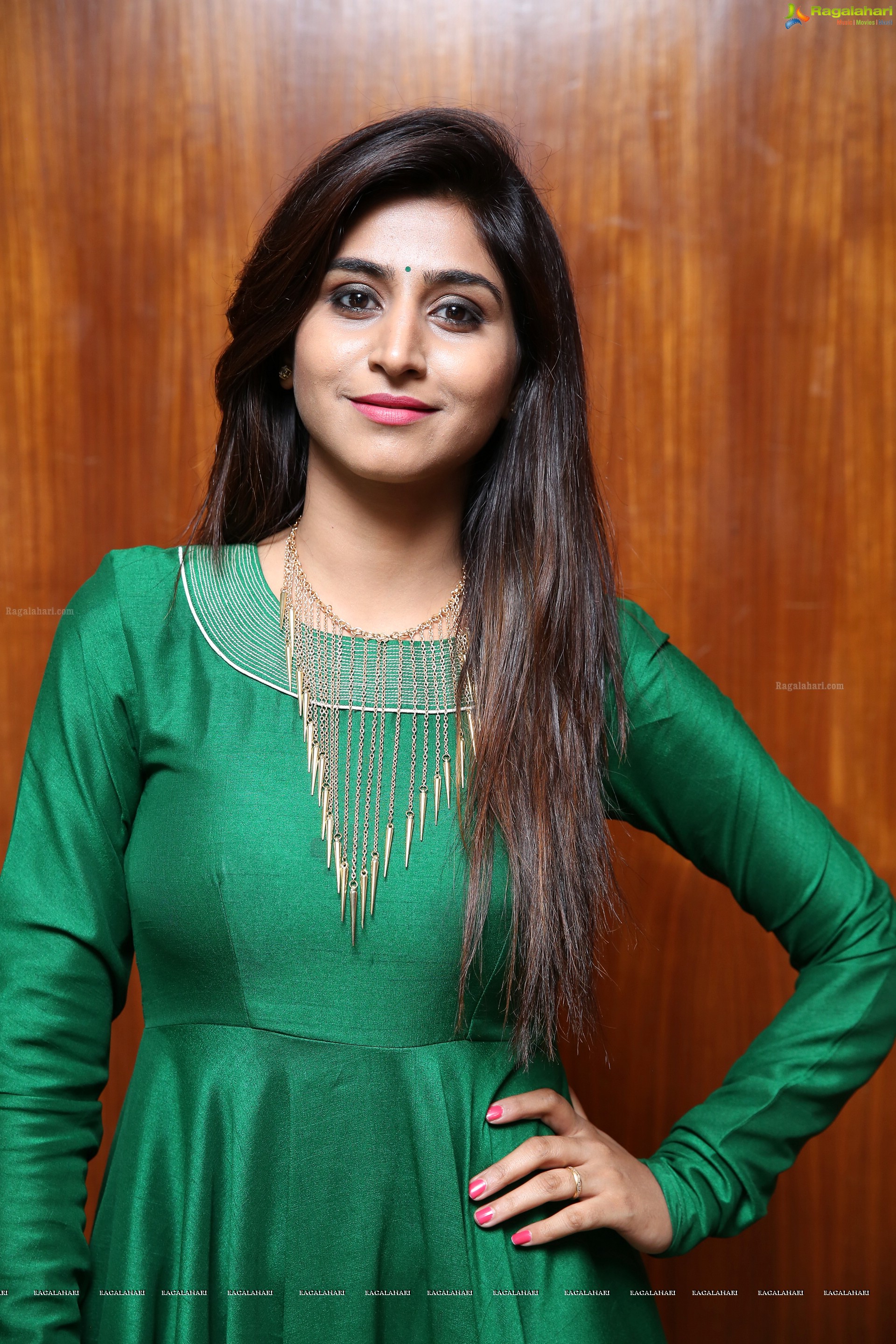 Varshini Sounderajan at Pelli Gola 2 Press Meet (High Definition)