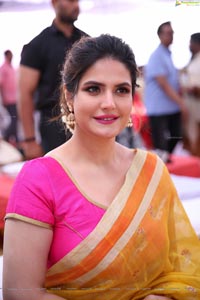 Zarine Khan in Saree