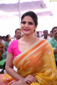 Zarine Khan in Saree