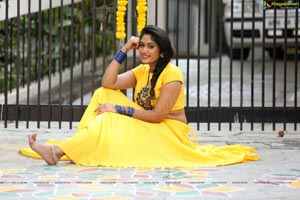 Sowmya Venugopal Yellow Dress