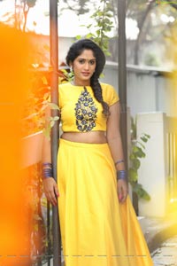 Sowmya Venugopal Yellow Dress