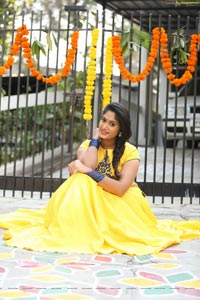 Sowmya Venugopal Yellow Dress