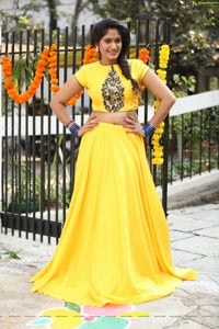 Sowmya Venugopal Yellow Dress