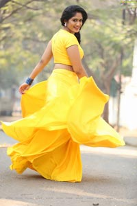 Sowmya Venugopal Yellow Dress