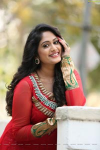 Sowmya Venugopal Red Dress