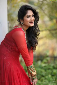 Sowmya Venugopal Red Dress