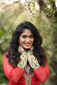 Sowmya Venugopal Red Dress