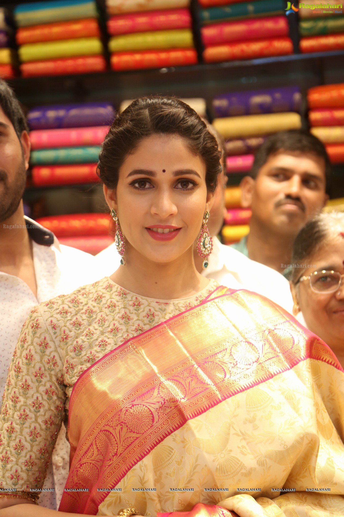 Lavanya Tripathi at Kanchipuram Kamakshi Silks (Posters)