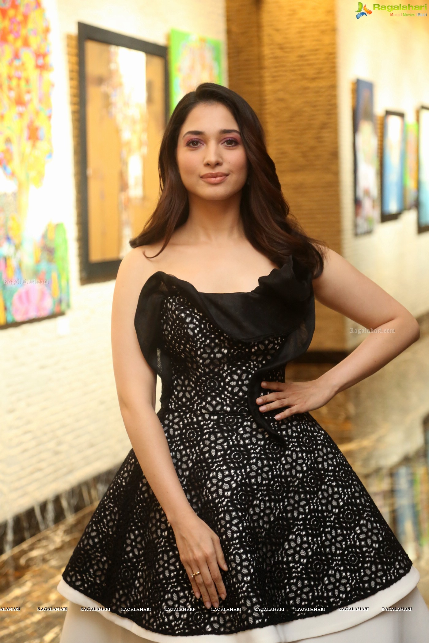 Tamannaah at Naa Nuvve Audio Release (Posters)