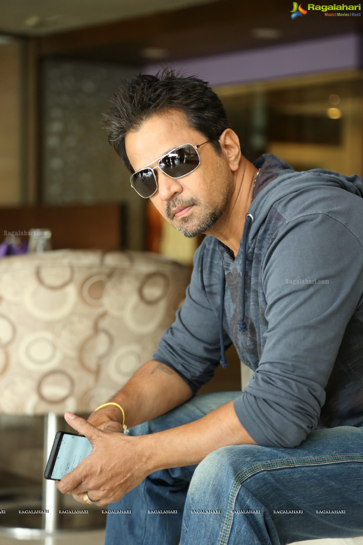 Arjun Sarja at Abhimanyudu Interview