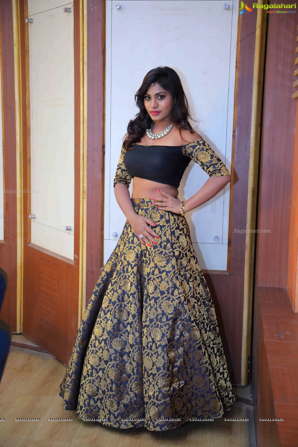 Priya Augustin at Roshini C/o Thoorpu Gadhi Audio Release