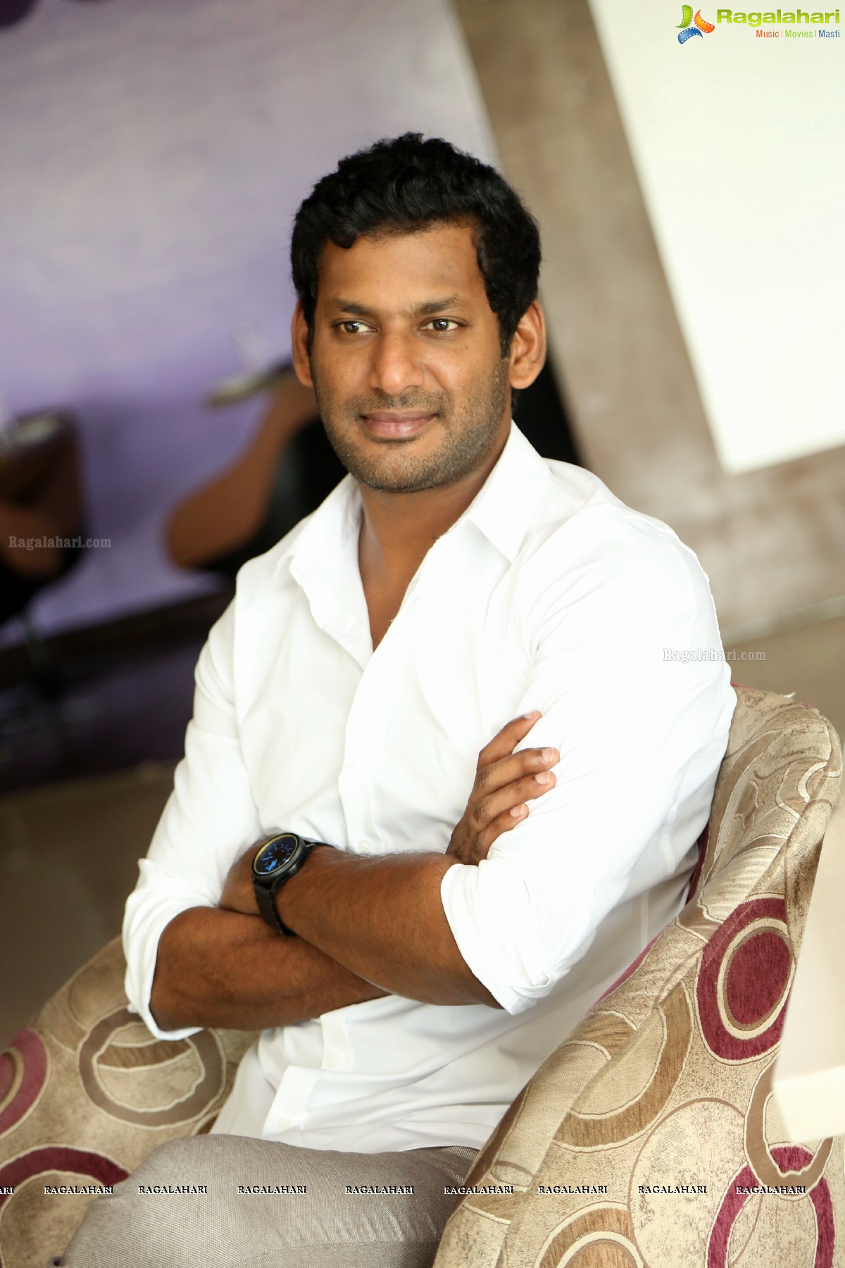 Vishal at Abhimanyudu Interview