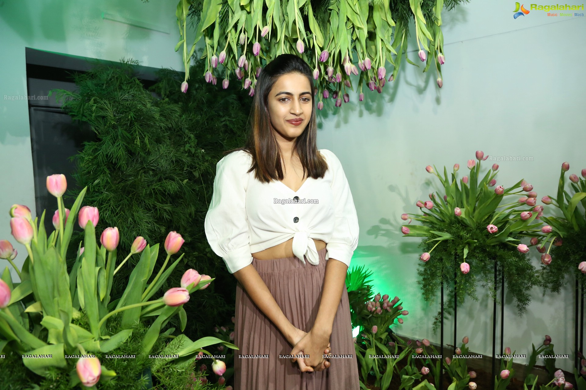 Niharika Konidela @ Tulip Festival - HD Gallery