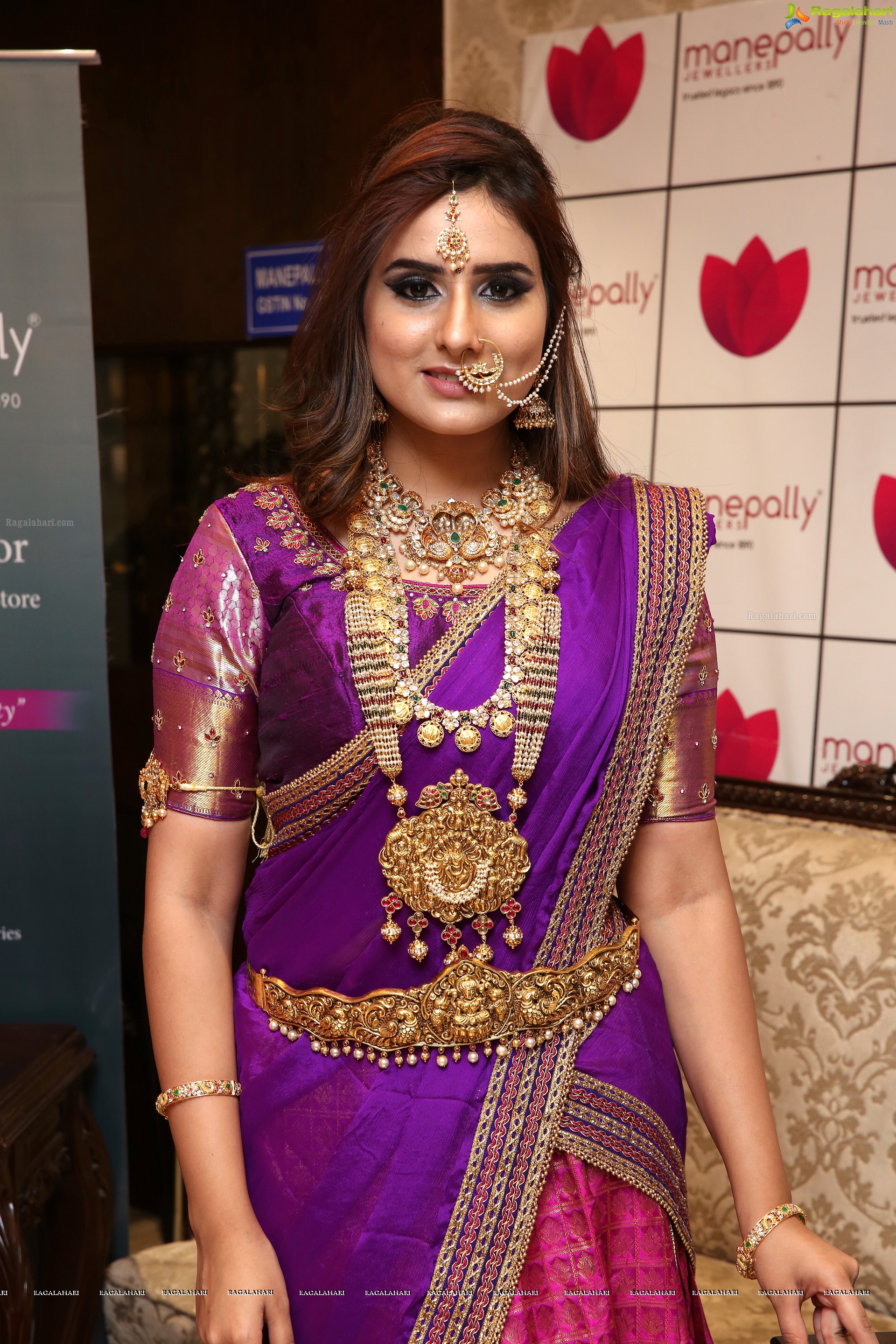 Nikitha Chaturvedi @ Manepally Jewellers Akshaya Tritiya Collection Launch - HD Gallery